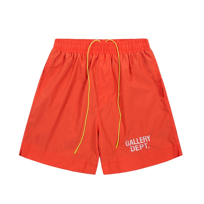 small letter logo nylon beach pants 4 colors