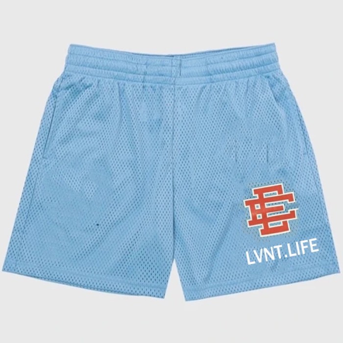 Eric Emanuel LIFE logo mesh shorts