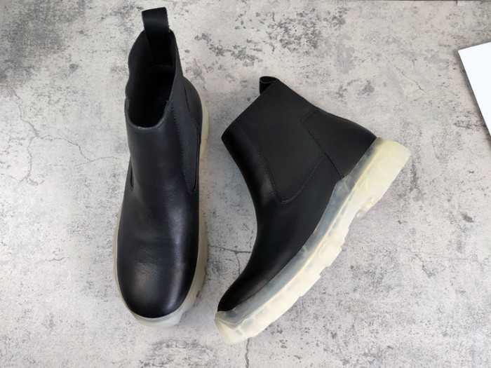 Chelsea boots with thick soles