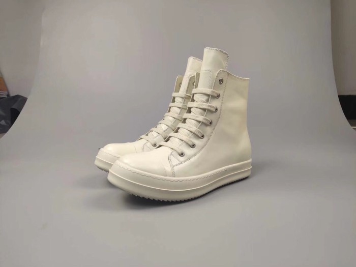 white leather leather high tops