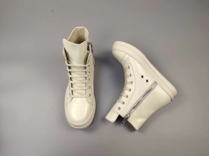 white leather leather high tops