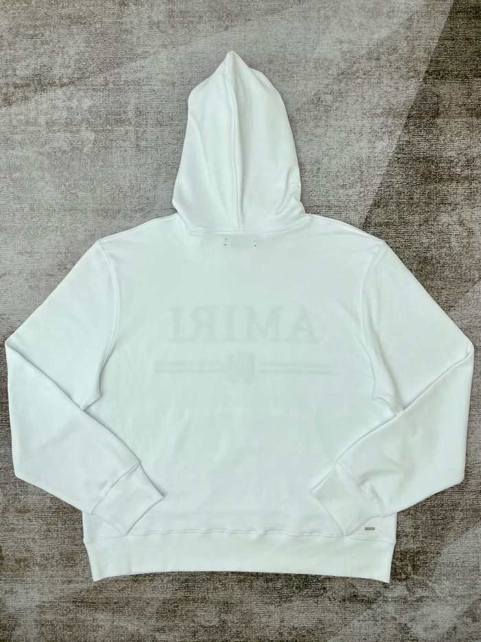1:1 quality version Horizontal stripe embroidered letter hoodie:two colors