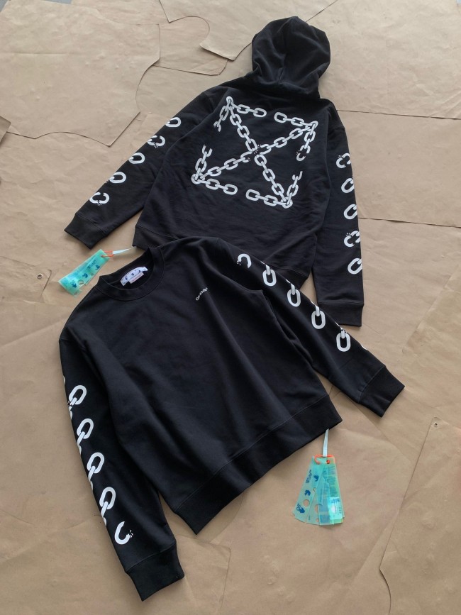 [buy more save more] 1:1 quality version chain print sweatshirt & hoodie-