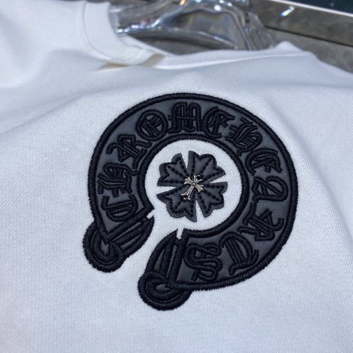 [Buy more Save more]sheepskin logo sweatshirt black white