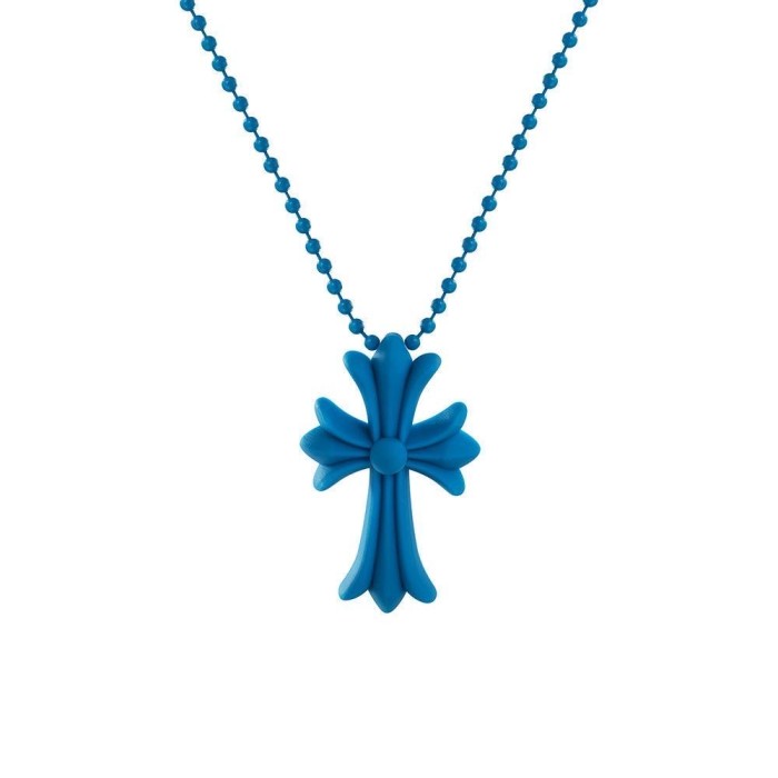 [buy more save more]Cross PVC necklace
