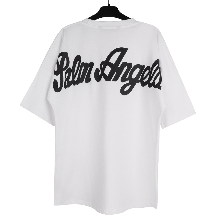 [buy more save more] cursive large letter bat sleeve tee-
