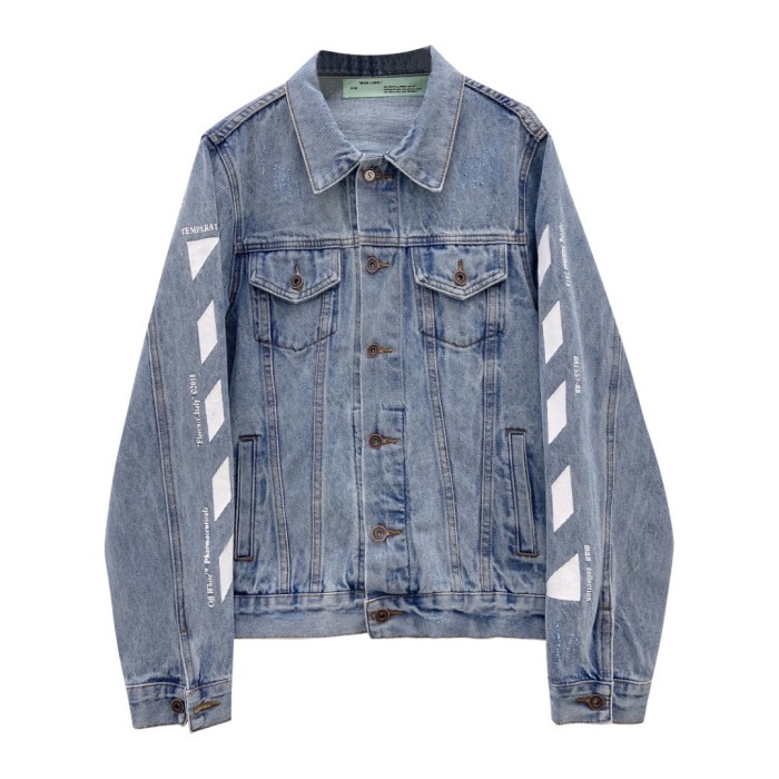 US 79.00 Zebra print denim jacket www.repdog.cn