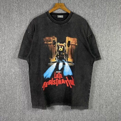 1:1 quality version Late registration bear washed tee