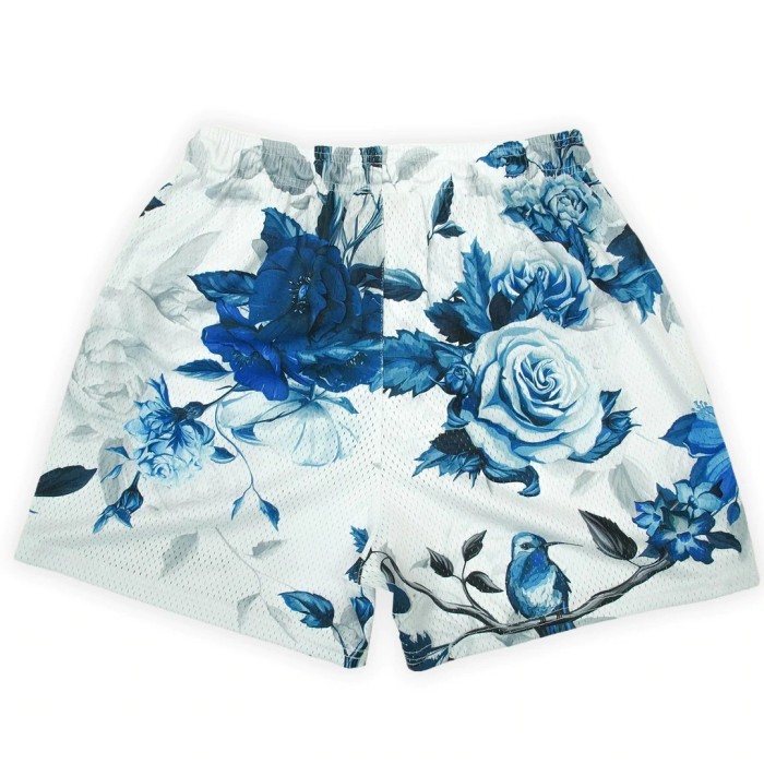 Painting of flowers and shorts-