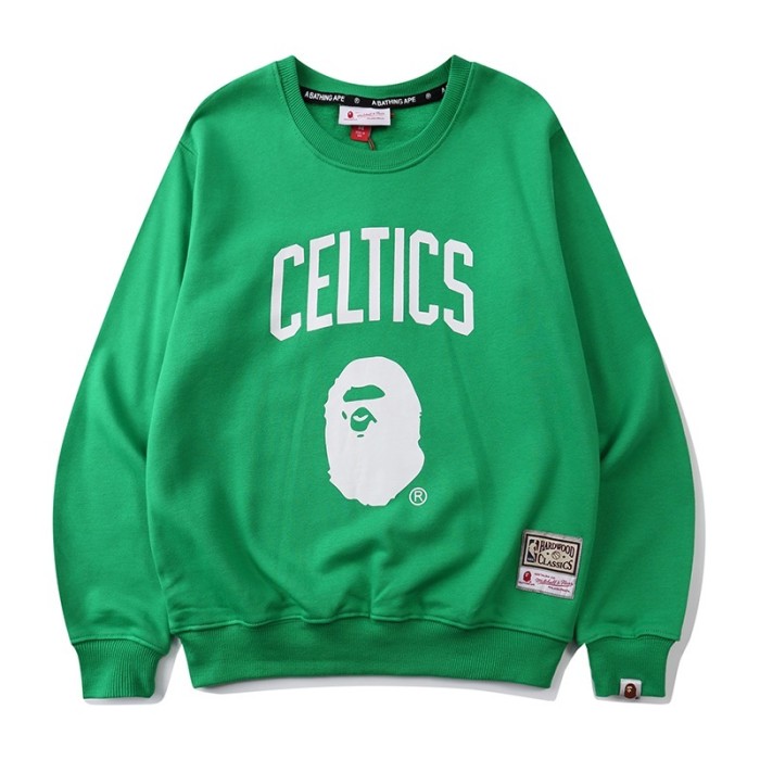 Bape NBA team logo ape head sweatshirt 5 colors-