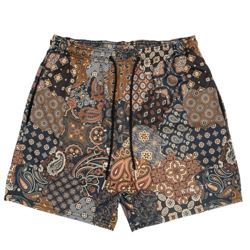 Cashew flower style shorts-2colors