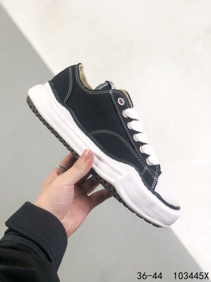 Mihara Yasuhiro MMY low shoes olive