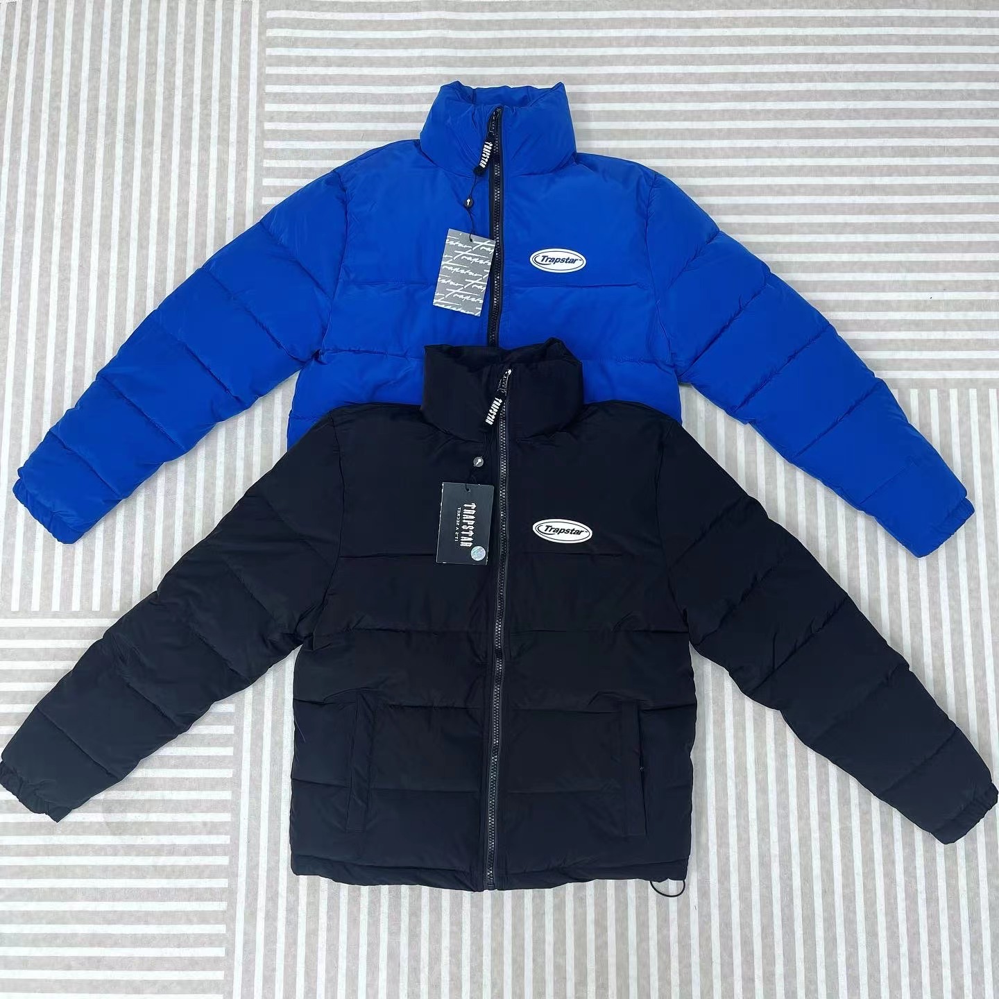 [buy more save more]1:1 quality version trapstar back big embroidered logo winter cotton jacket 4 colors