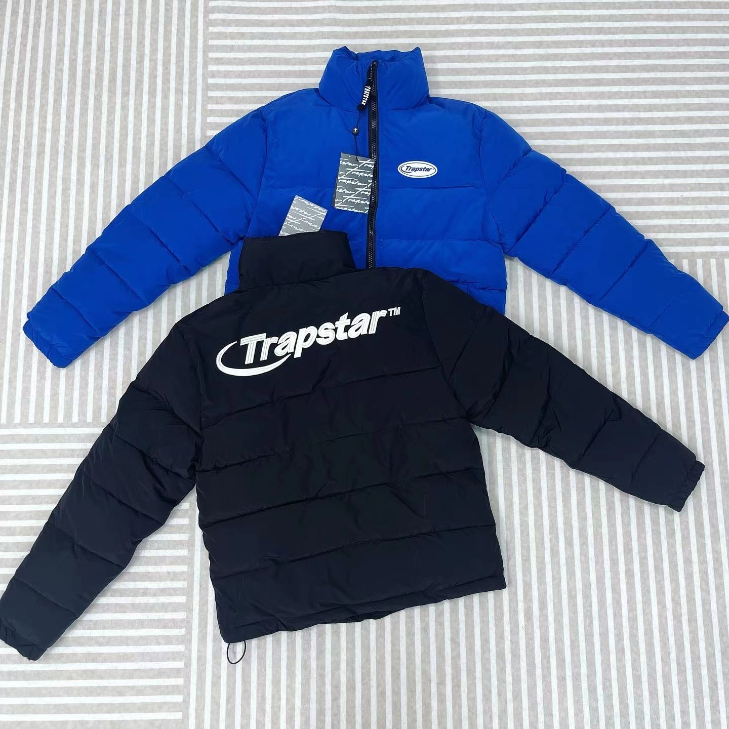 [buy more save more]1:1 quality version trapstar back big embroidered logo winter cotton jacket 4 colors