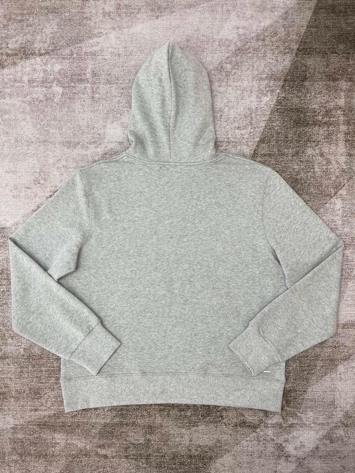 1:1 quality version Classic Letter Hoodie Grey