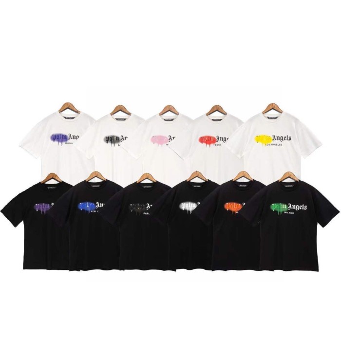 City limited inkjet letter tee 11 colors