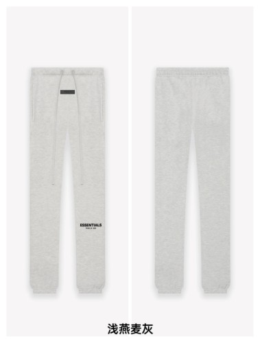 1:1 quality version Black flocking printed sweatpants 3 colors