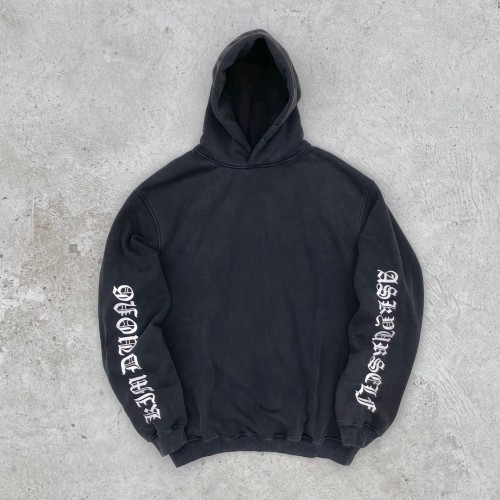 1:1 quality version Double-arm printed wash hoodie