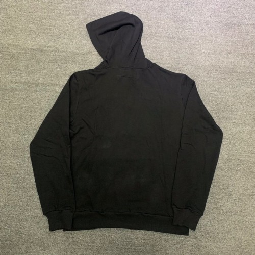 Young Thug Sp5der-Black letters, red cobweb, black hoodie