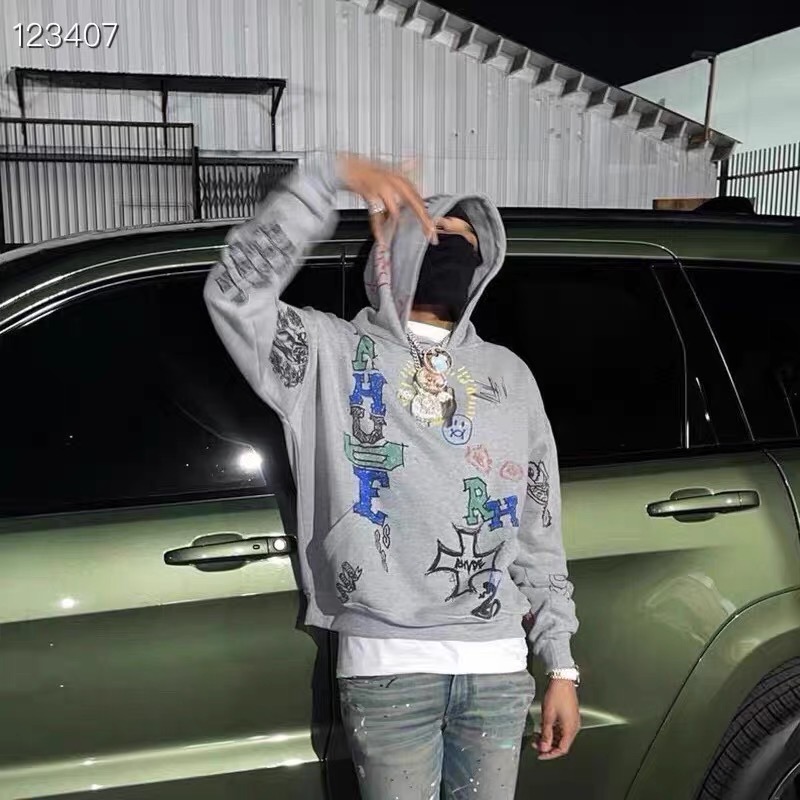 [buy more save more]color hand-painted hoodie