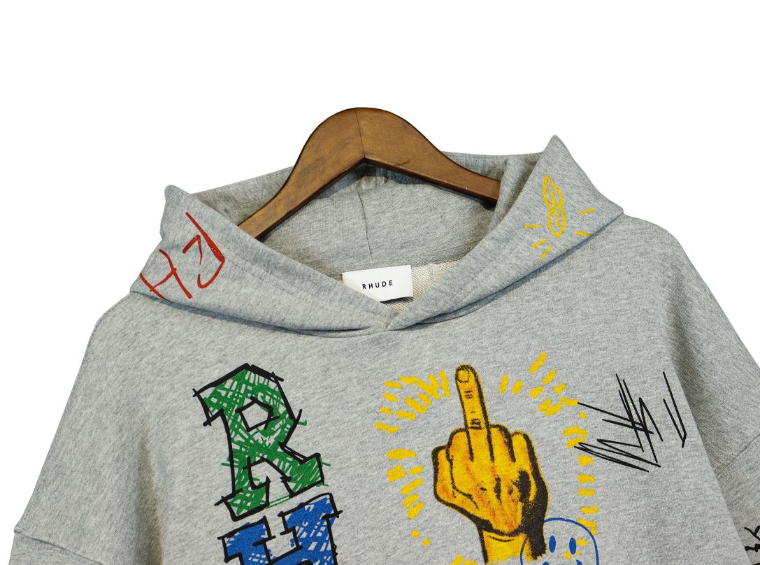 [buy more save more]color hand-painted hoodie
