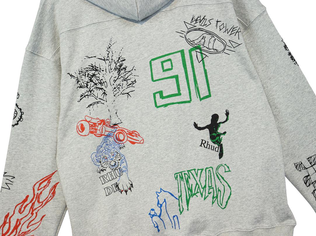 [buy more save more]color hand-painted hoodie