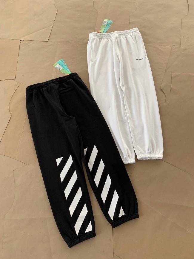 1:1 quality version Zebra crossing printed collared trousers