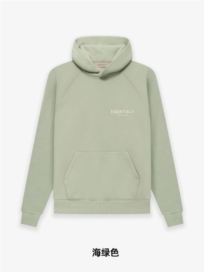 1:1 quality version beige flocking printed hoodie