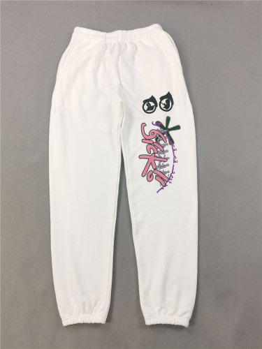 Printed trousers of running man