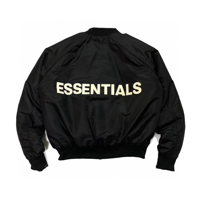 Essentials logo MA-1 jacket
