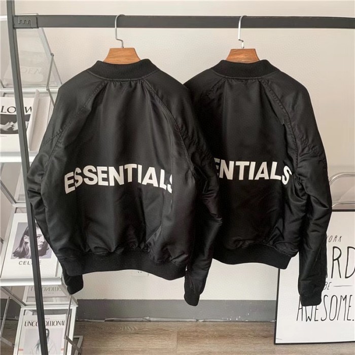 Essentials logo MA-1 jacket