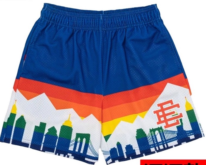 Eric Emanuel Mountains Silhouette Shorts 3 Colors