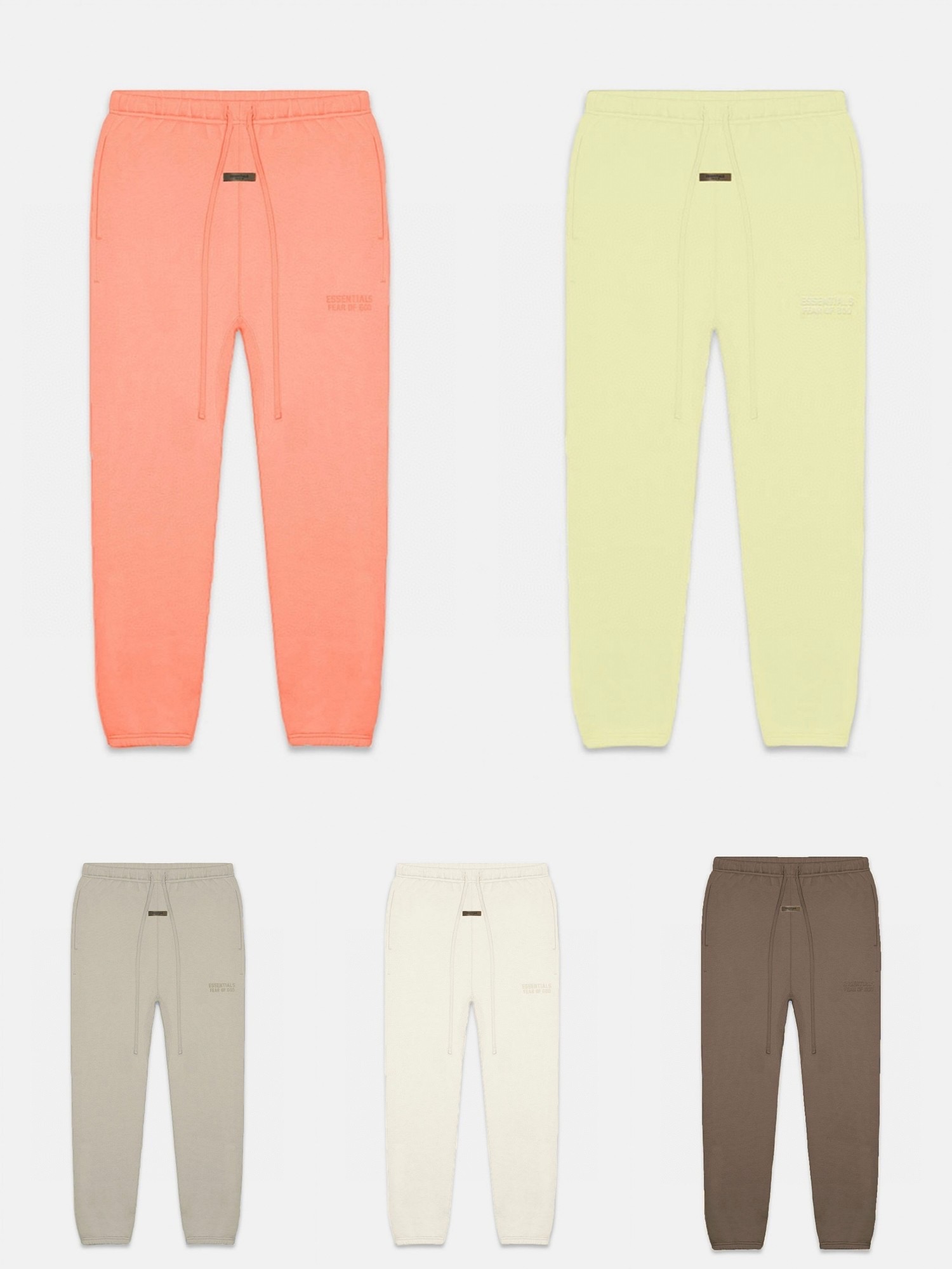 1:1 quality version flocking printed multicolor sweatpants