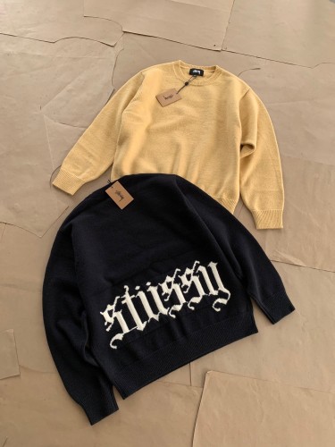 [Special offer items]Hem monogram sweater