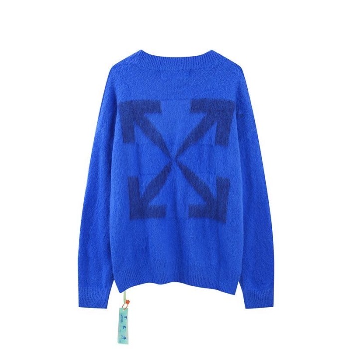 Arrow solid color mohair sweater
