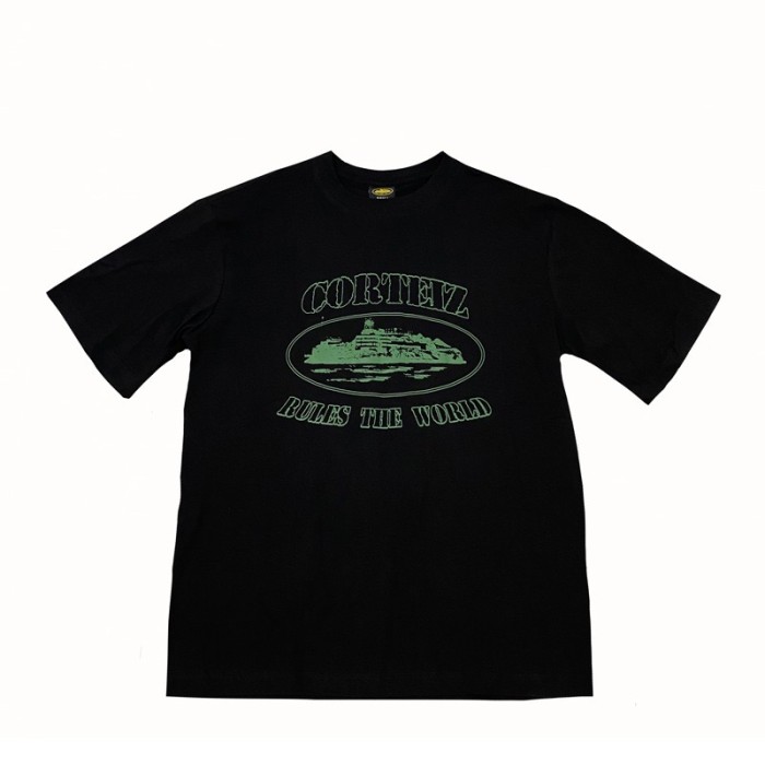 1:1 quality version Corteiz classic logo tee new color 9 colors