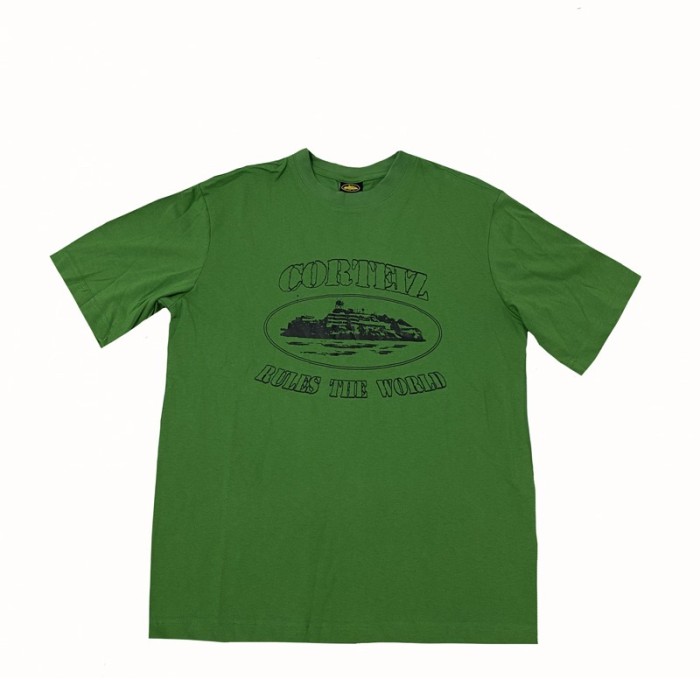 1:1 quality version Corteiz classic logo tee new color 9 colors