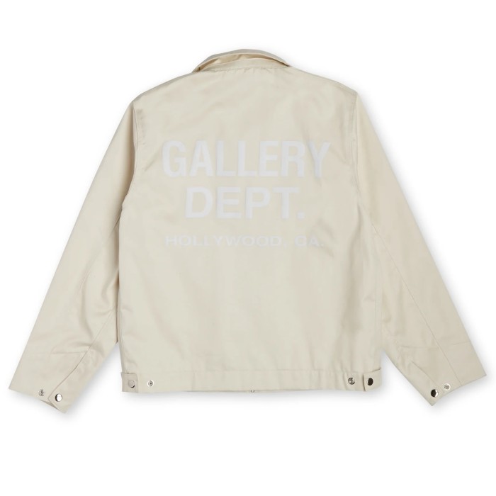 White Classic Alphabet Coach Jacket