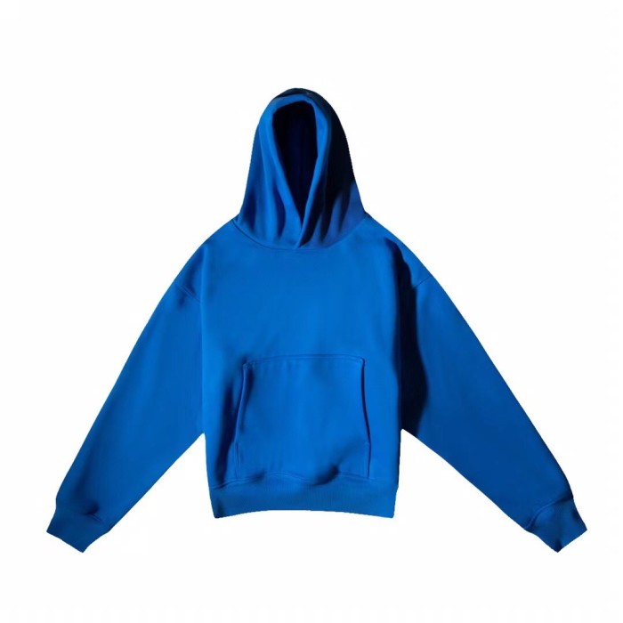 Solid color loose kanye hoodie