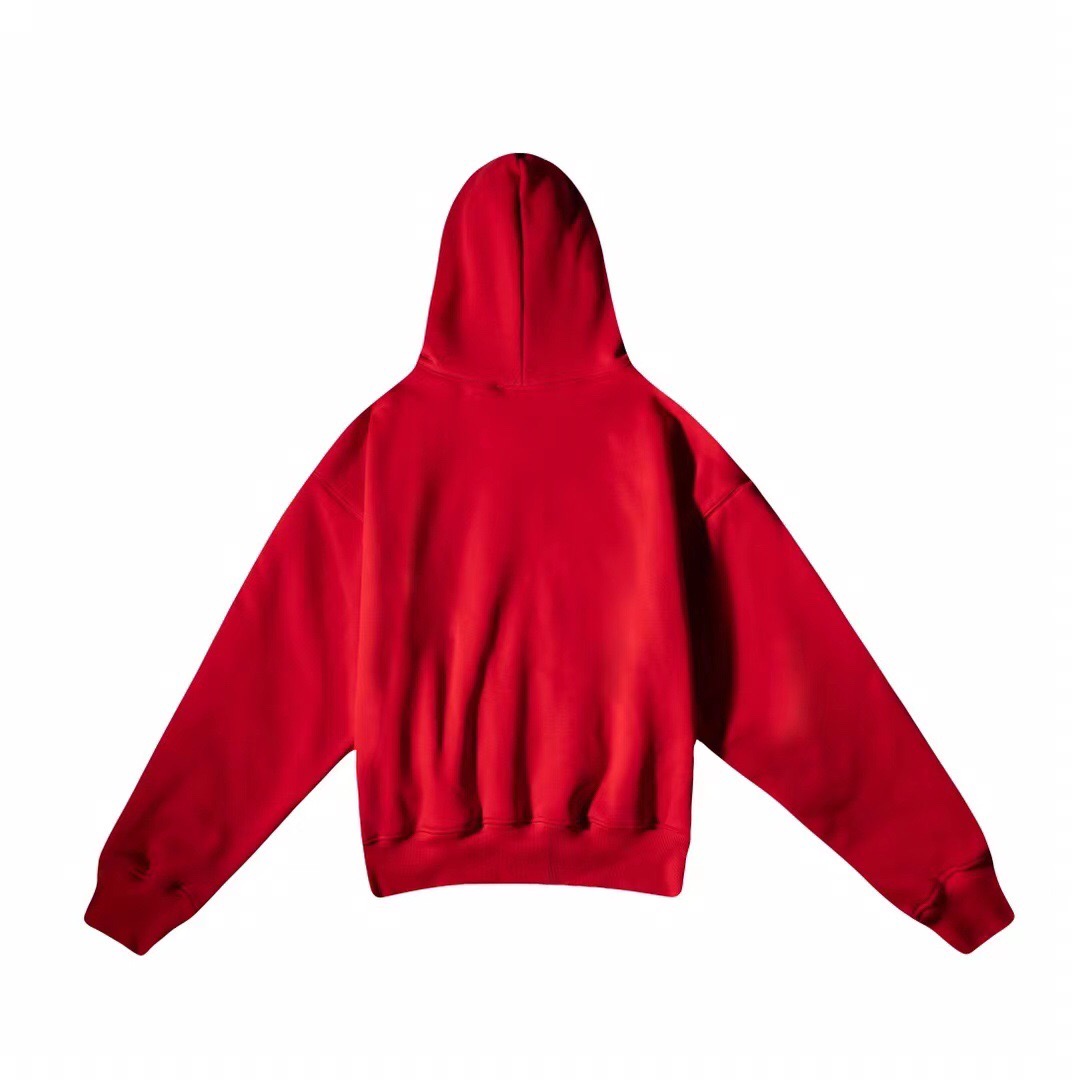 solid color loose kanye hoodie
