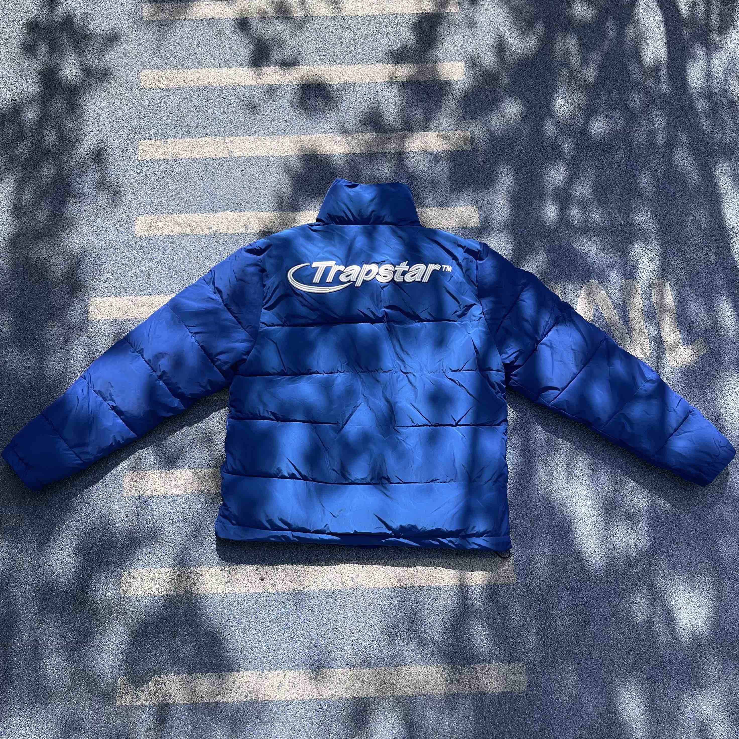 [buy more save more]1:1 quality version trapstar back big embroidered logo winter cotton jacket 4 colors