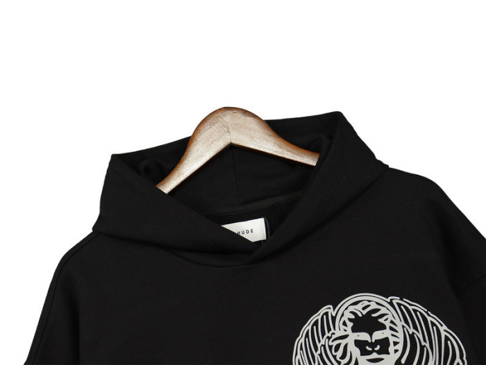 Lion print hoodie