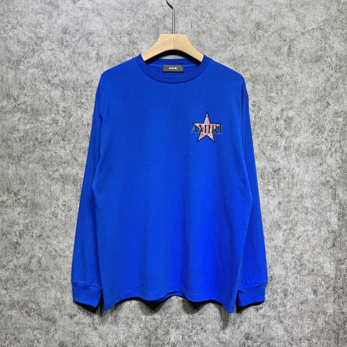 Multicolored Star Print Long Sleeves Shirt