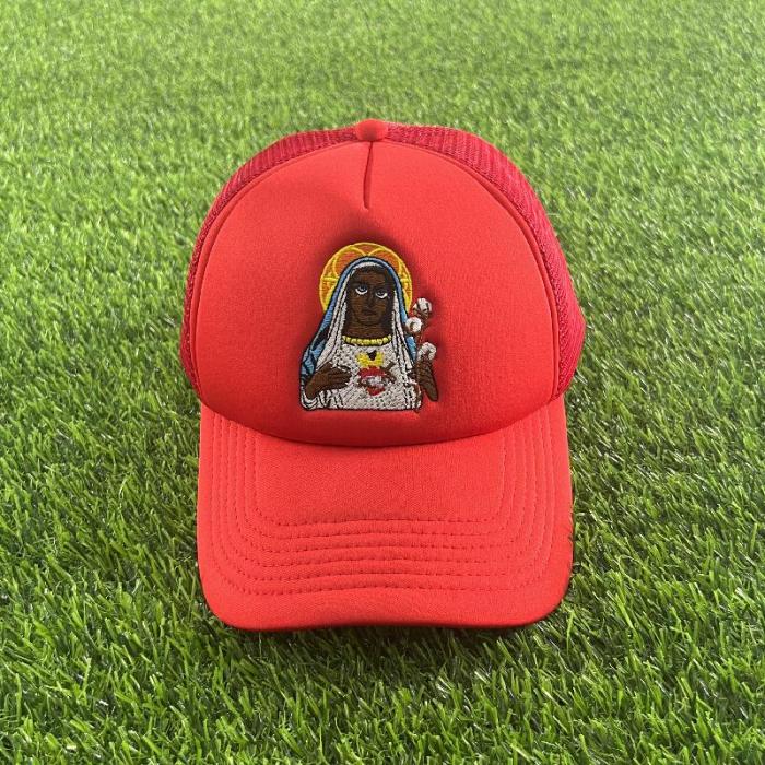 Our Lady Embroidered Trucker Hat