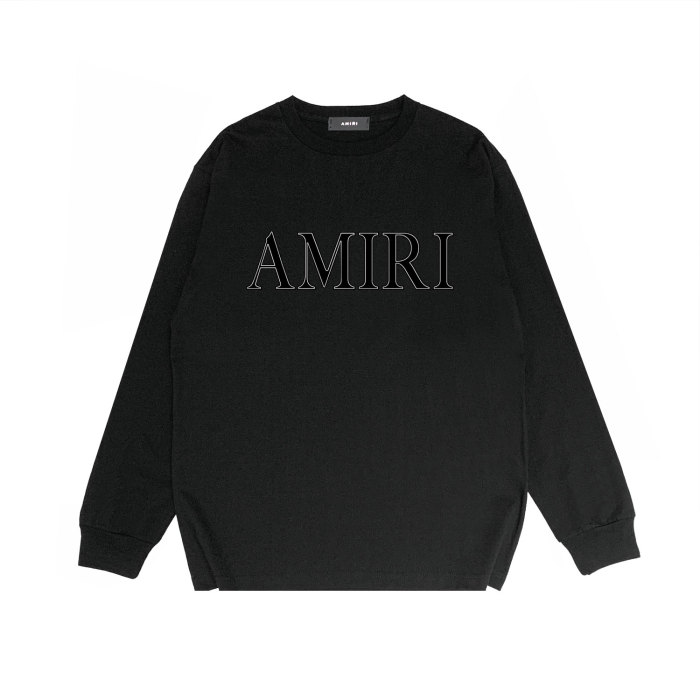 Striped letter print long sleeves