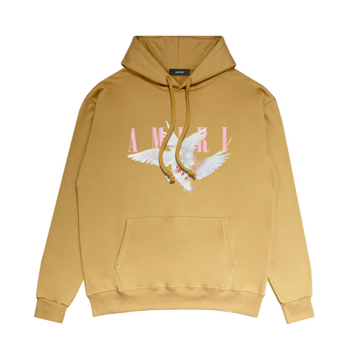 Pink letter peace dove print hoodie 9 colors