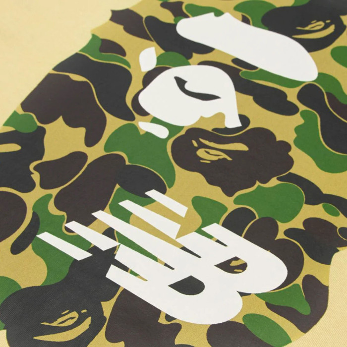 B@pe NB camo ape logo tee