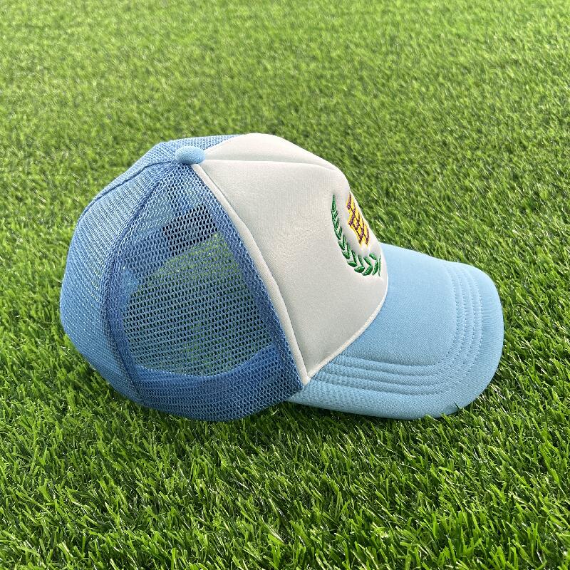 [buy more save more]1:1 quality version eric emanuel embroidered logo trucker hat