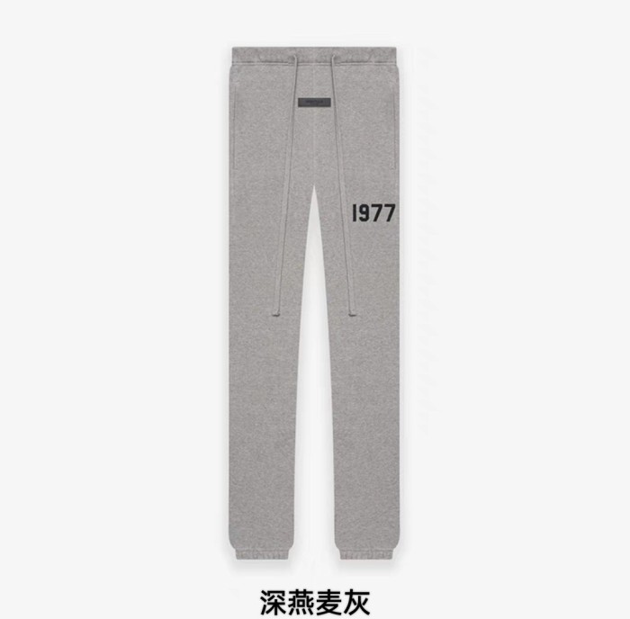 1:1 quality version 1977 flocking printed jogging pants