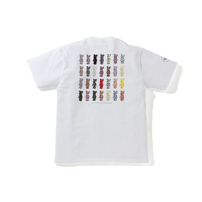 [buy more save more] Three dimensional small letter print short sleeve 2 colors